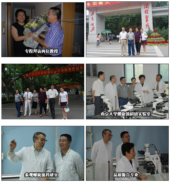 胡國安董事長視察南京開源微藻生物工程有限公司