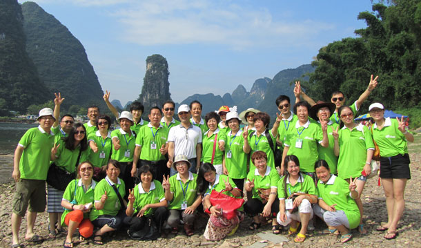 綠之韻2012榮耀之旅——桂林、衡山快樂(lè)啟程