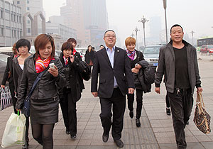 綠之韻集團(tuán)董事長胡國安親臨石家莊、唐山市場考察