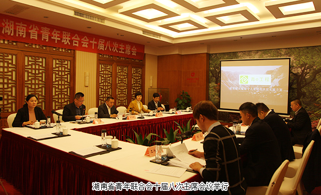 胡國安董事長受邀出席湖南省青年聯(lián)合會十屆八次主席會議、十屆四次常委（擴大）會議