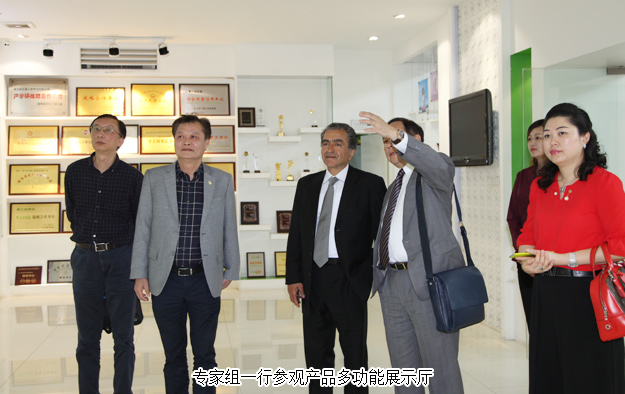 美國富華證券投資集團(tuán)董事會主席賀臺華等一行蒞臨綠之韻參觀考察