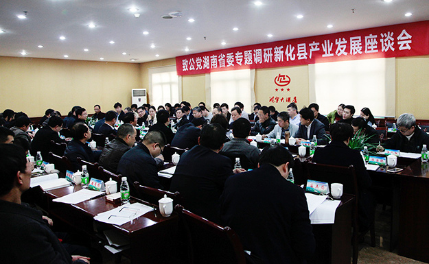 服務三農，電商扶貧——胡國安董事長陪同湖南省政協(xié)副主席、致公黨湖南省委主委胡旭晟一行赴湖南新化調研