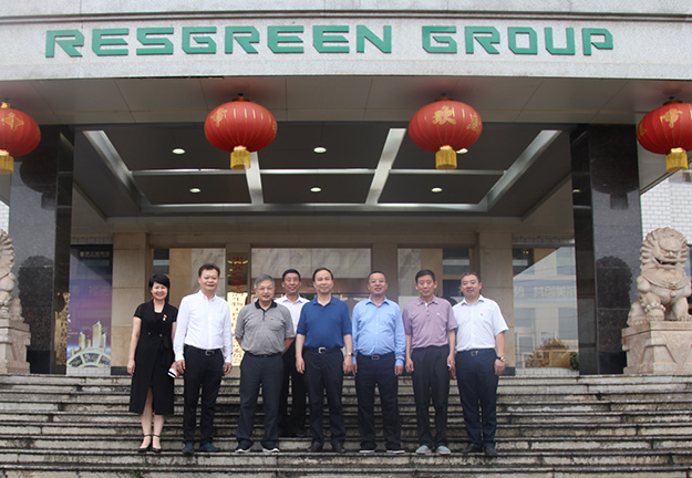 湖南省人大常委會副主任陳君文、王柯敏一行蒞臨綠之韻調(diào)研