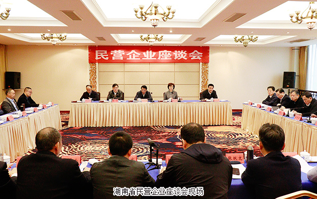 湖南省委統(tǒng)戰(zhàn)部省委政法委召開民企座談會，胡國安董事長受邀出席