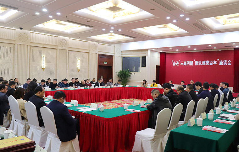 胡國(guó)安董事長(zhǎng)參加長(zhǎng)沙市工商聯(lián)“奮進(jìn)‘三高四新’獻(xiàn)禮建黨百年”座談會(huì)