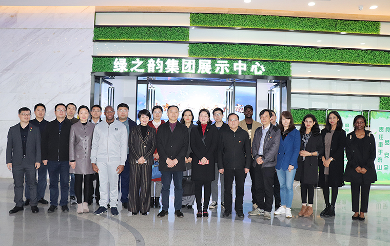 湖南省科技廳領導一行蒞臨綠之韻調(diào)研指導