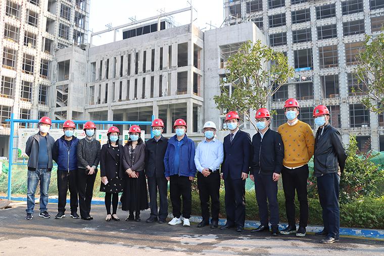 中共湖南省委統(tǒng)戰(zhàn)部副部長丁學(xué)新一行蒞臨綠之韻中心調(diào)研