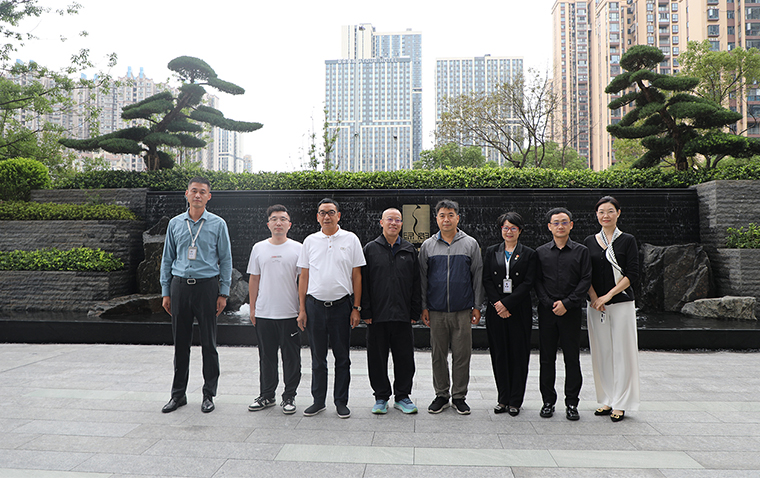 長沙市工商聯(lián)副主席王準一行蒞臨綠之韻中心調研